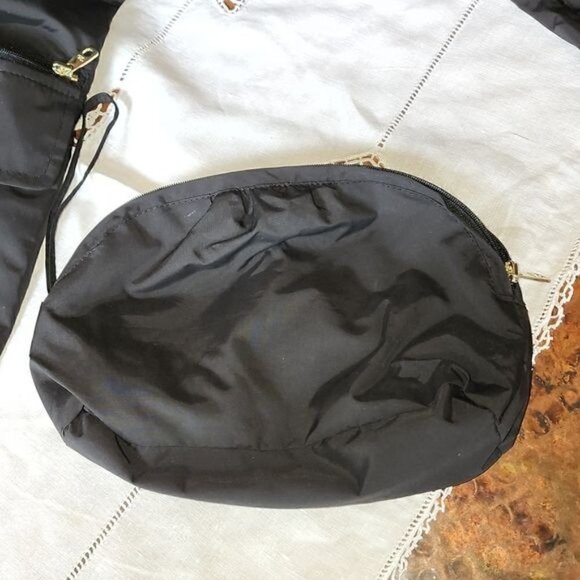 Cole Haan Signature Embellished Hooded Cinched Pocketed Full Zipper Sz M Jacket - Picture 11 of 14